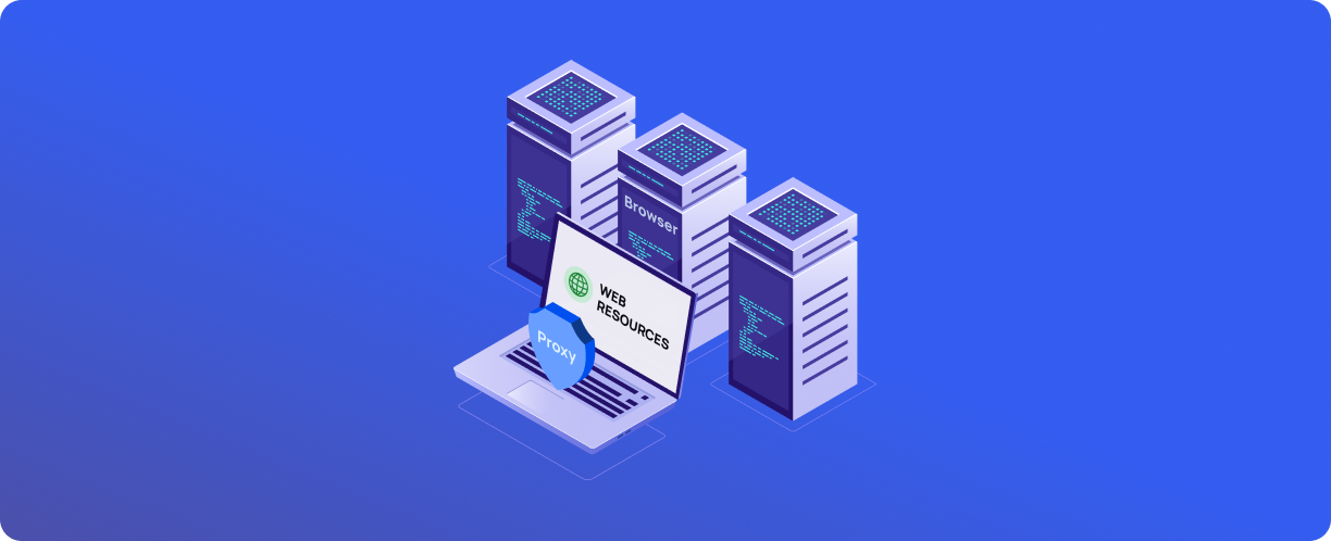 How to use a proxy to access web resources