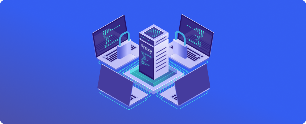 How a proxy server ensures corporate network security