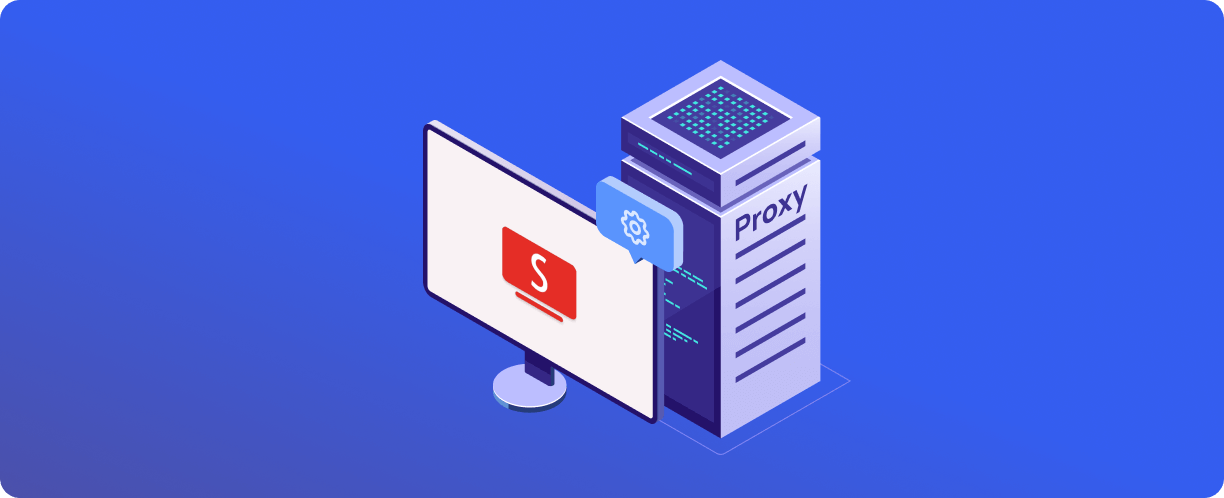 Setting up a proxy server in the SmartTube application for SmartTV