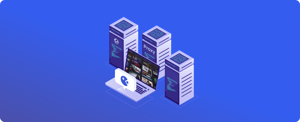 Why use proxies in games and what benefits does it provide?